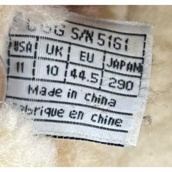 UGG Mens Byron Moccasin Leather Slippers Size 11 Brown Sheepskin - Picture 6 of 6